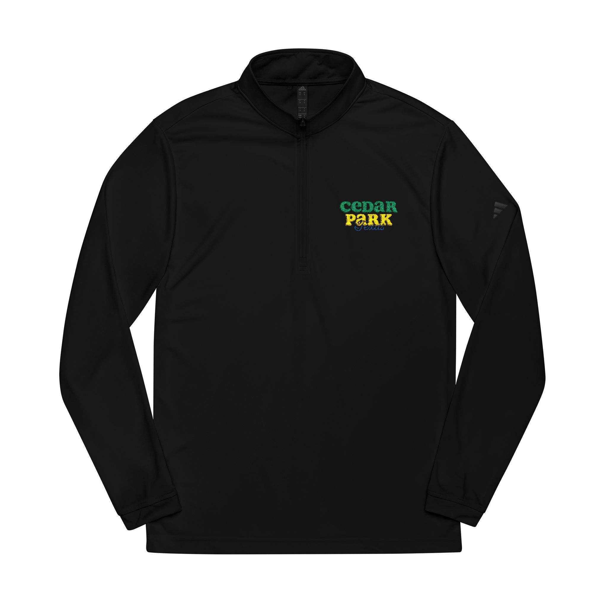 Cedar Park Embroidered Quarter Zip Pullover