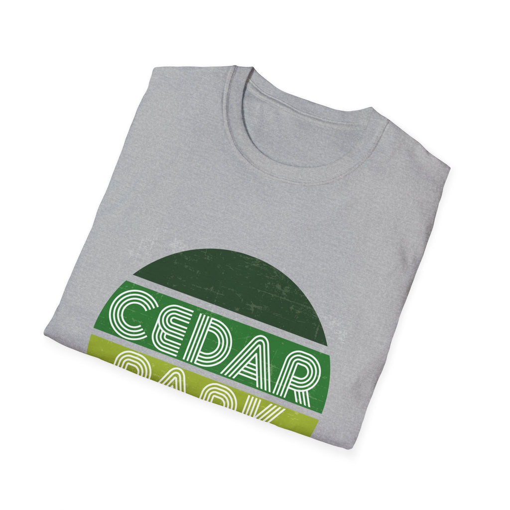 Cedar Park Retro Tee - Unisex Softstyle T-Shirt