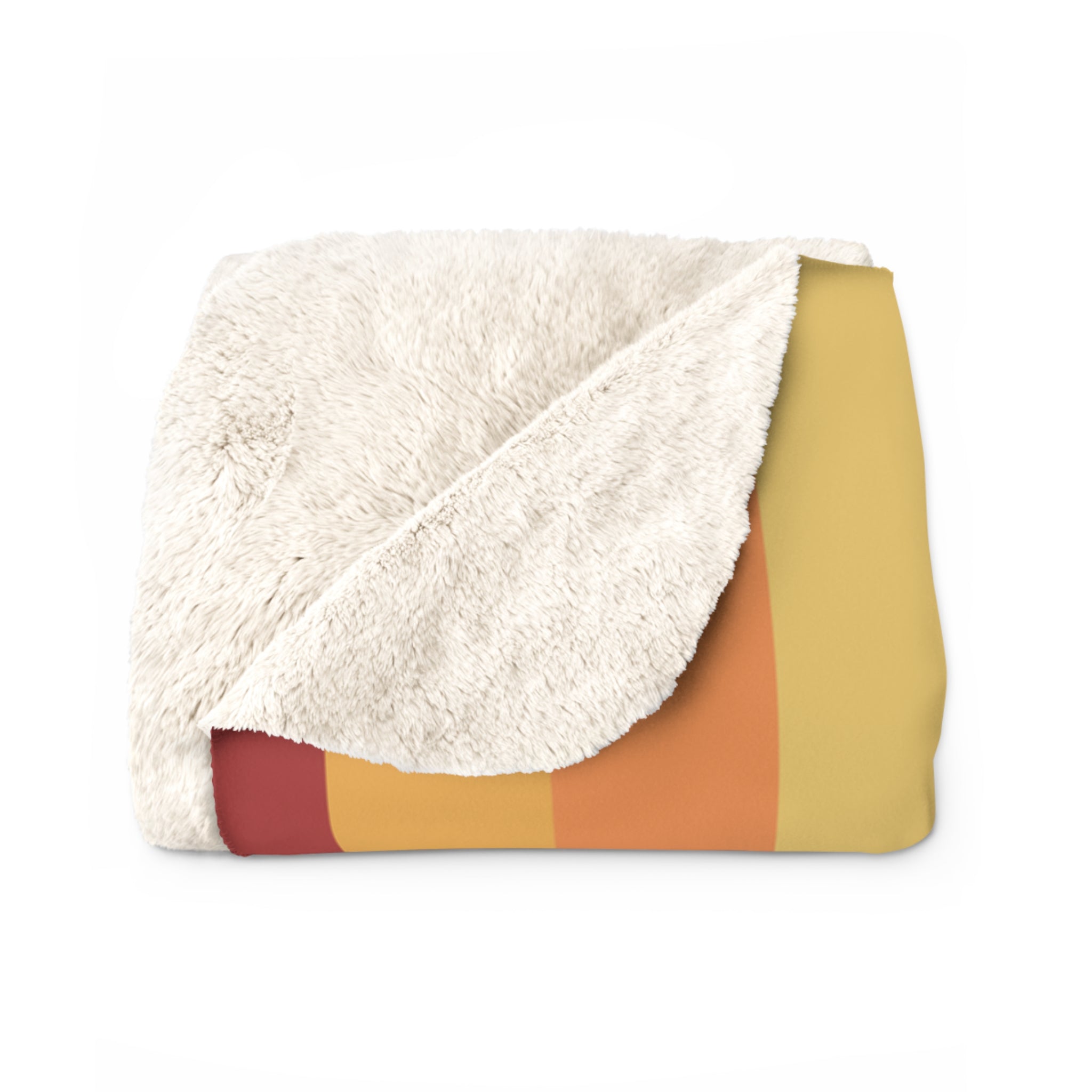 Cedar Park Sherpa Fleece Blanket - Loud Retro