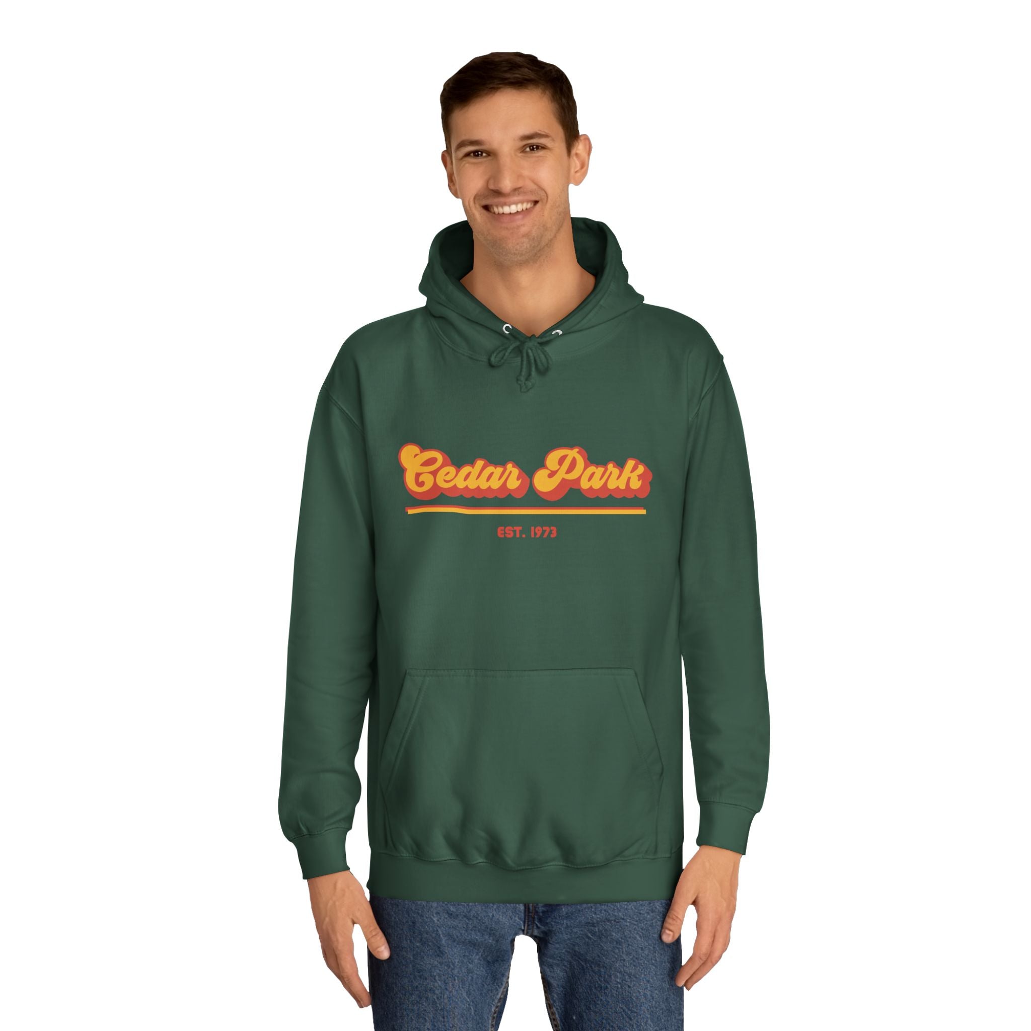 Cedar Park Retro Statement Hoodie