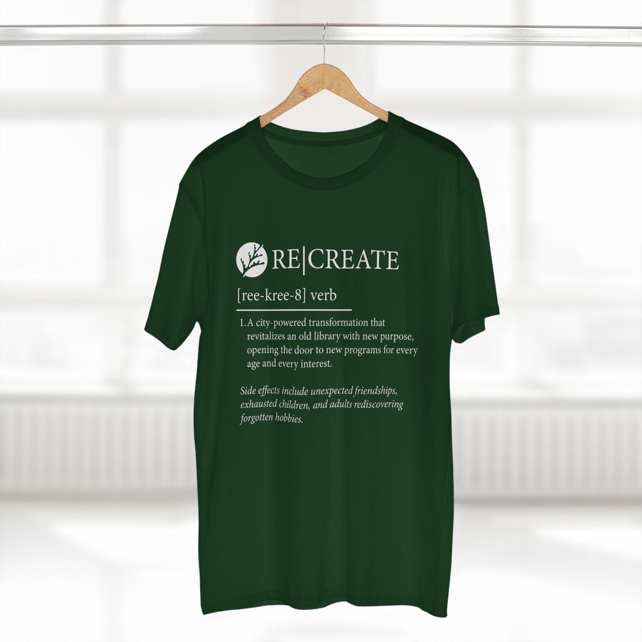 RE|CREATE Community Definition T-Shirt
