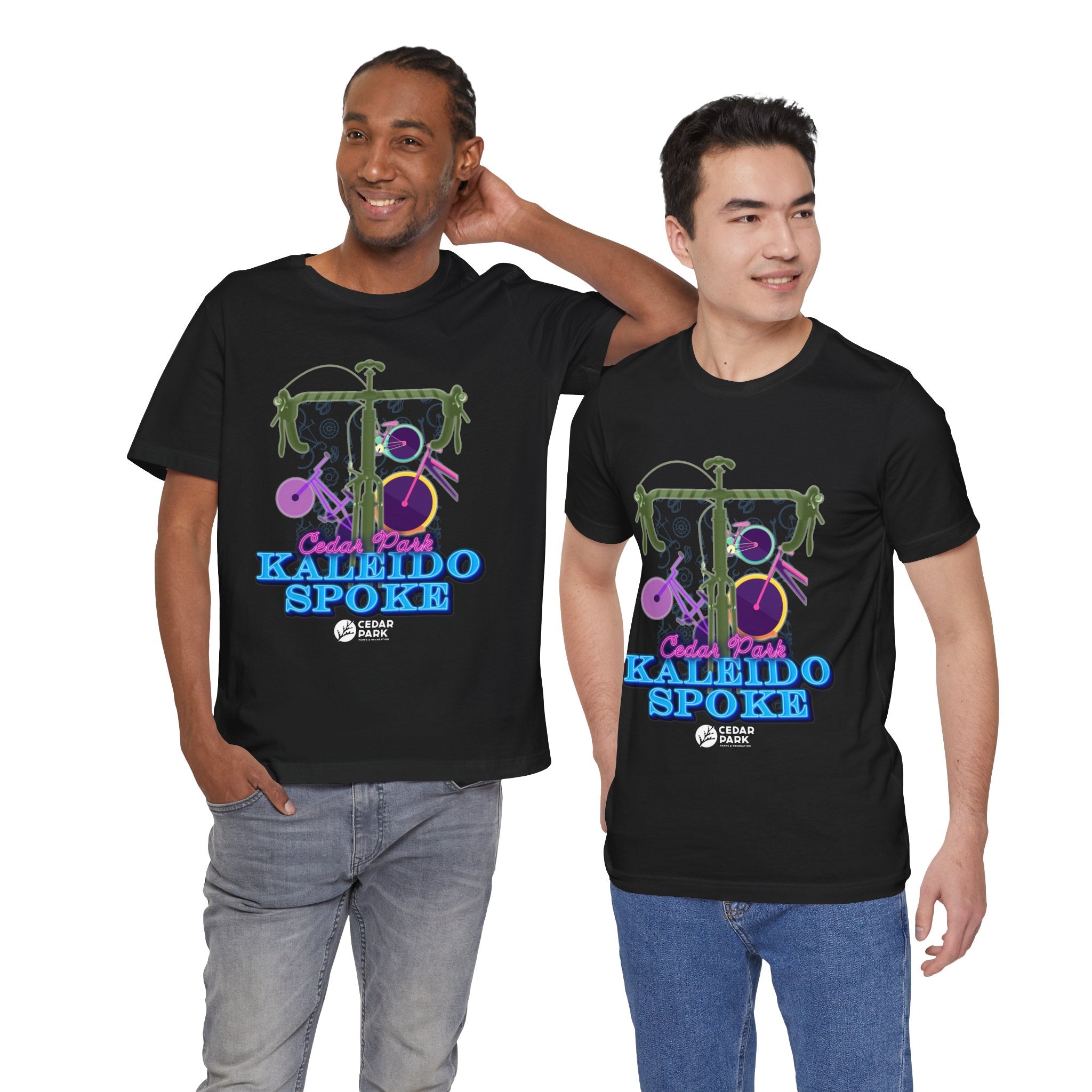 Kaleidospoke Retro Neon T-Shirt