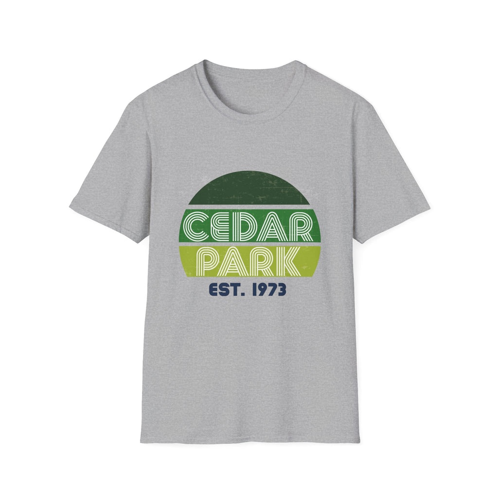 Cedar Park Retro Tee - Unisex Softstyle T-Shirt