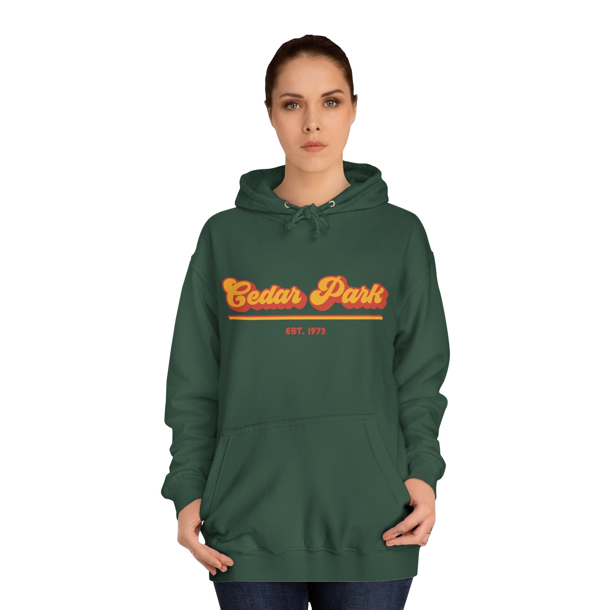 Cedar Park Retro Statement Hoodie