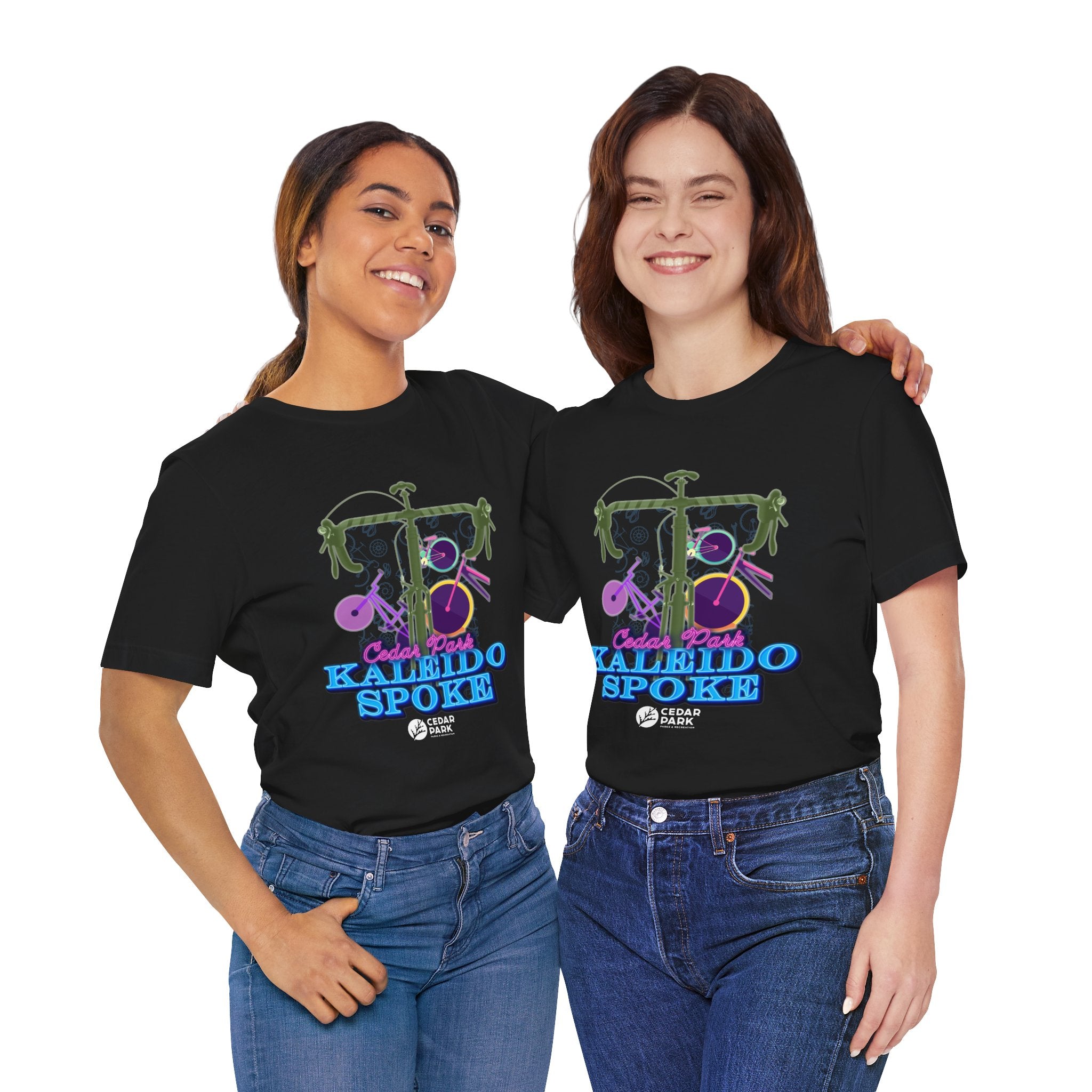 Kaleidospoke Retro Neon T-Shirt