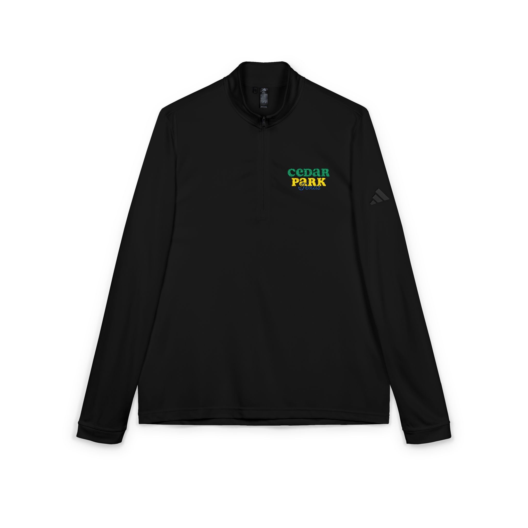 Cedar Park Embroidered Quarter Zip Pullover