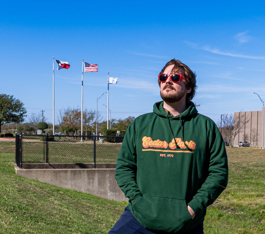 Cedar Park Retro Statement Hoodie