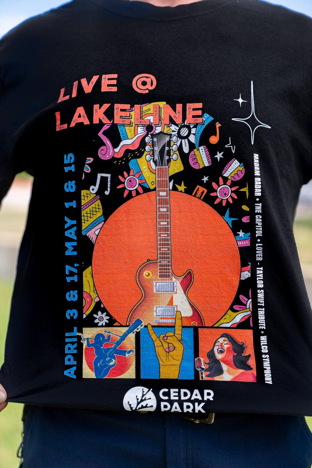 Live @ Lakeline 2026 Commemorative Concert T-Shirt