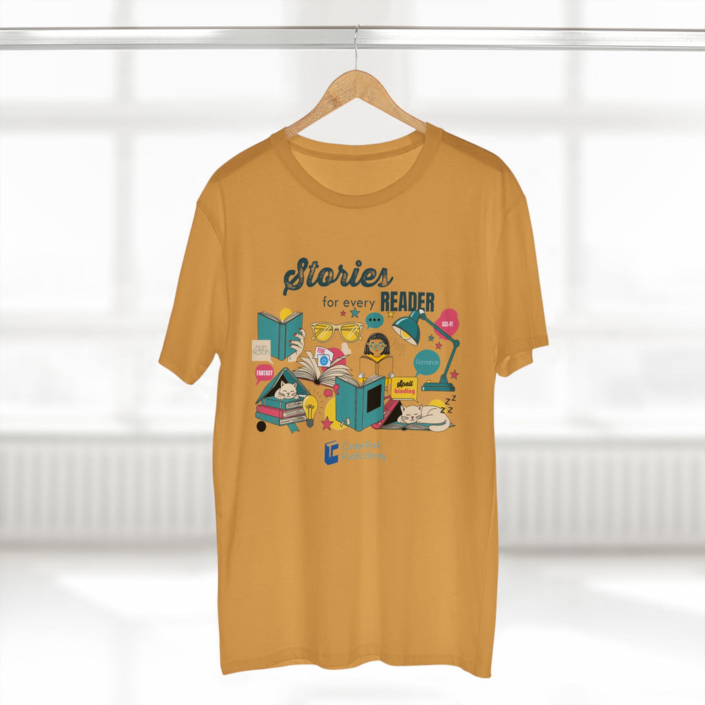 Stories for Every Reader Cedar Park Library T-Shirt