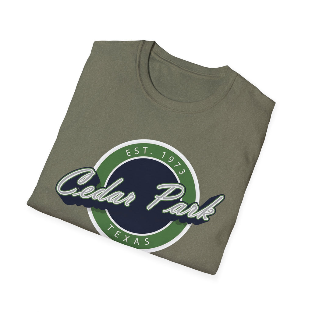Cedar Park Texas Vintage Logo T-Shirt — Established 1973