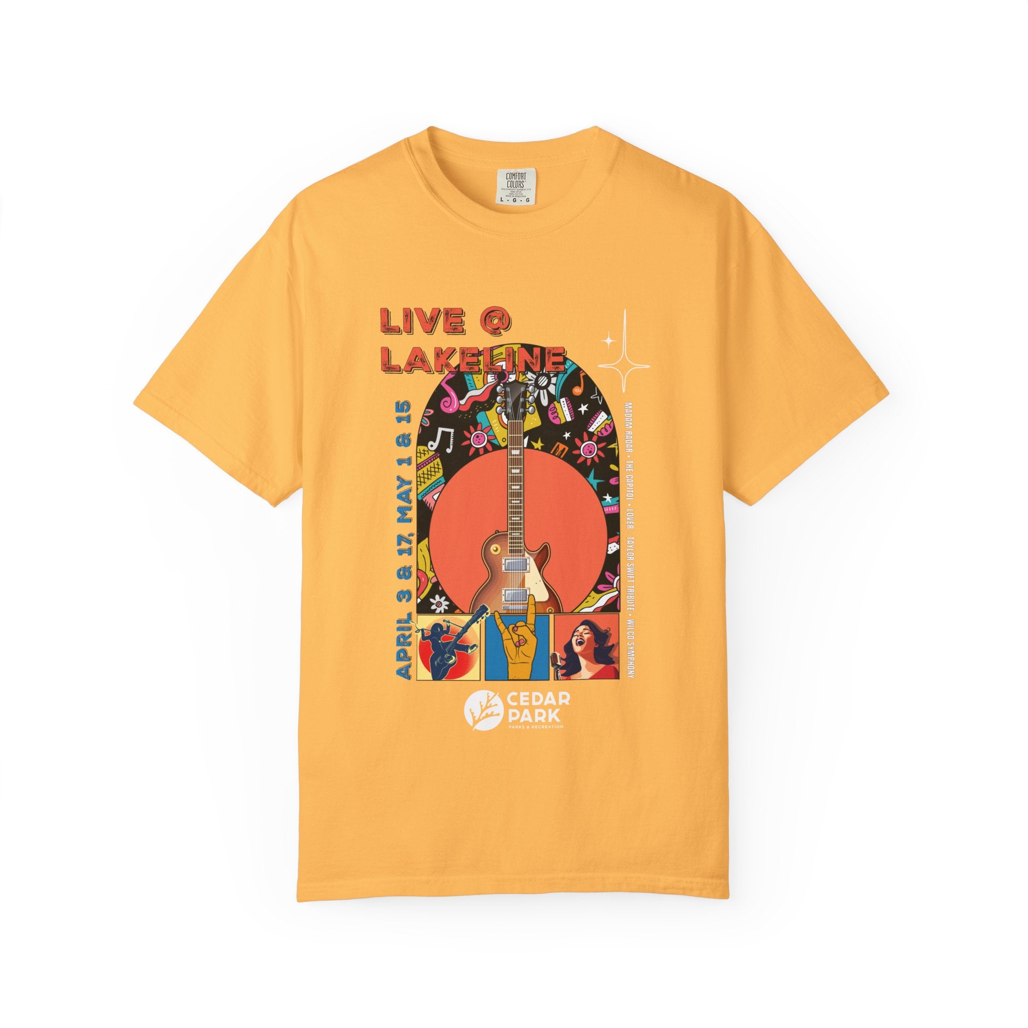 Live @ Lakeline 2026 Commemorative Concert T-Shirt
