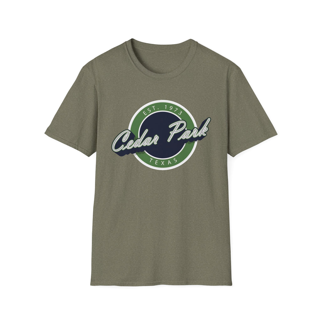 Cedar Park Texas Vintage Logo T-Shirt — Established 1973