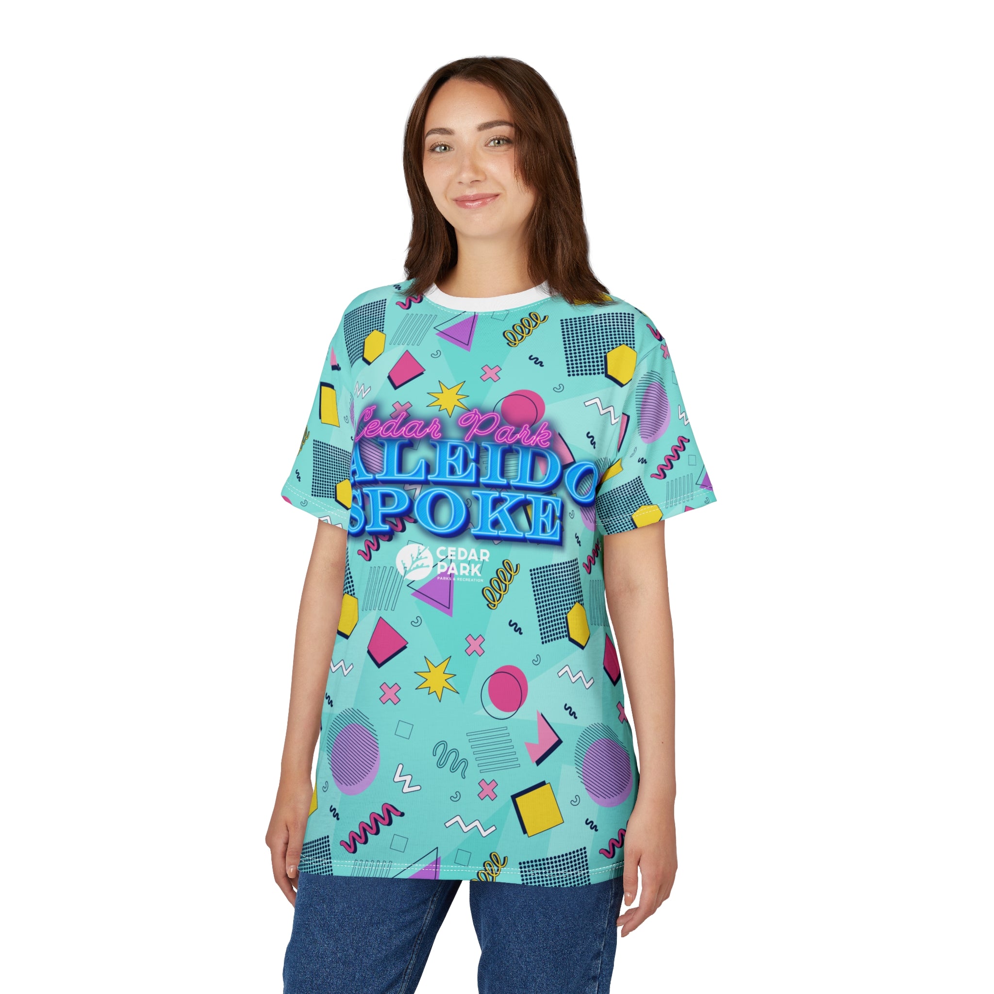 Spin City 90s Kaleidospoke Event Shirt