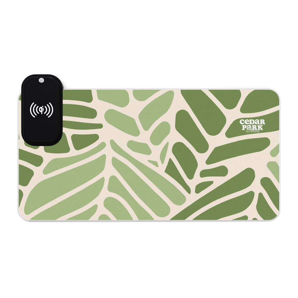 Cedar Park Wireless LED Charging Mouse Pad