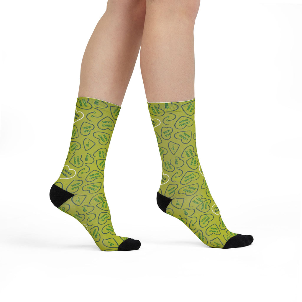 LOVE Cedar Park Socks
