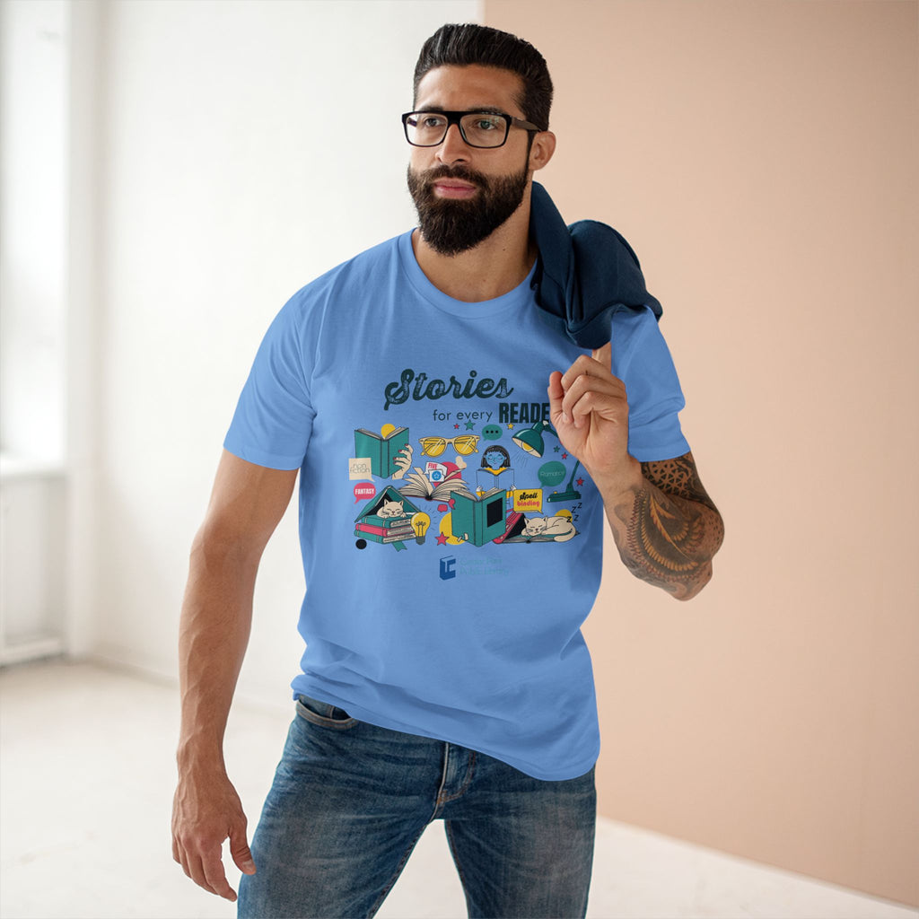 Stories for Every Reader Cedar Park Library T-Shirt